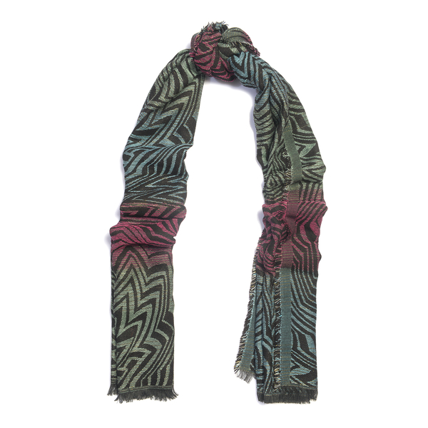 Multi Colour Lurex scarf (Size 185x70 Cm)