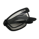 OXFORD Foldable Black Reading Glasses (+3.5 Focus)