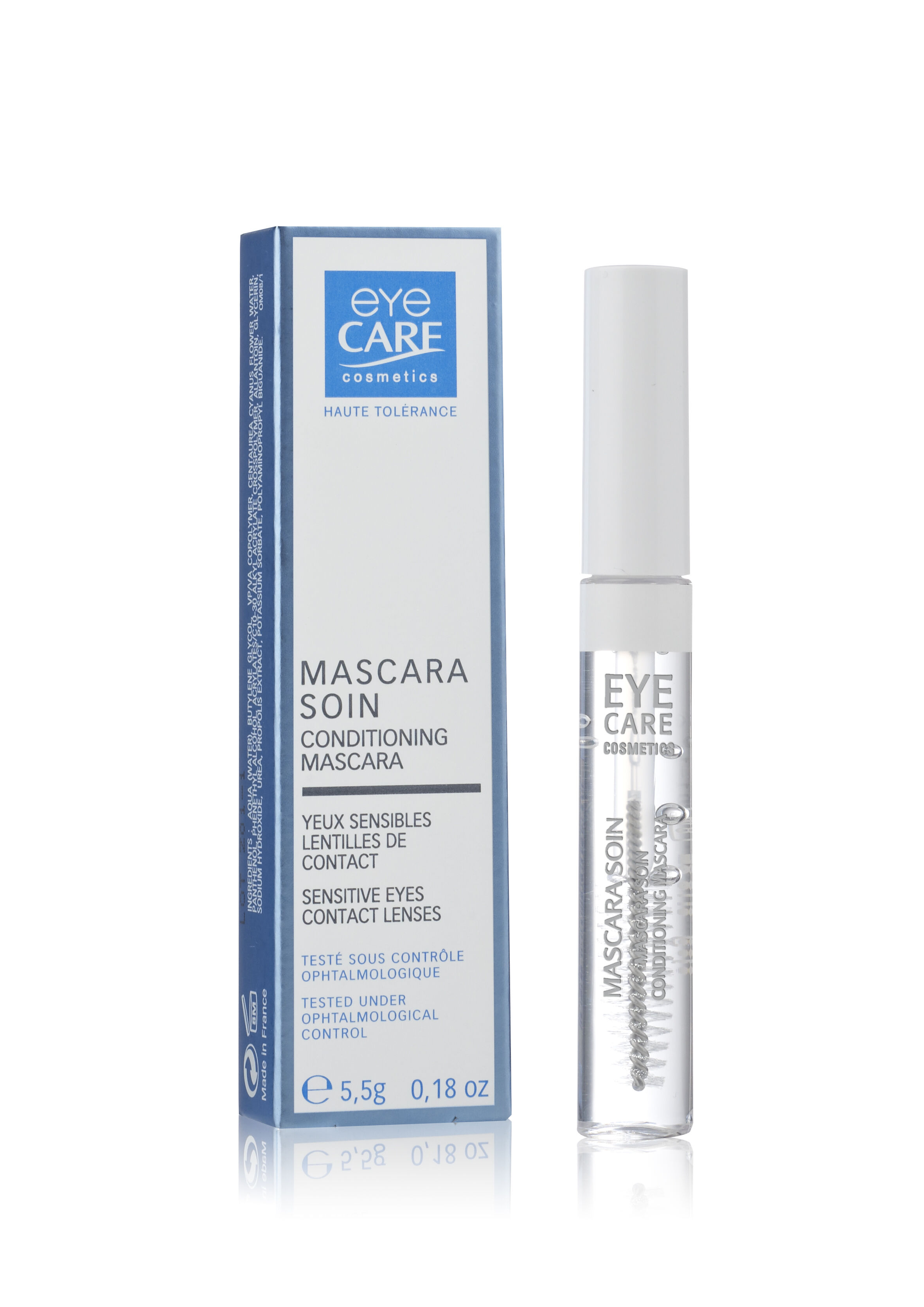 Eyecare cosmetics- Clear conditioning lash serum, Eye contour anti-wrinkle cream, Puffy Eye control eye cream