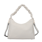 PASSAGE Hobo Bag with Handle Drop and Long Strap (Size 30x24x8 Cm) - White