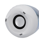 2000mah - 3D LED Light Speaker with USB Cord (Size 15x11Cm) - White