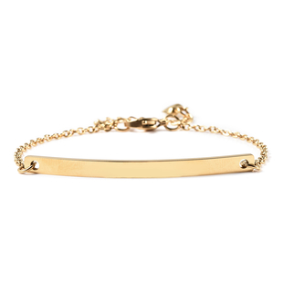 Bracelet (Size - 7 with 1.5 Extender ) in Gold tone