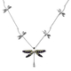LucyQ Dragonfly Collection - Hebei Peridot, Amethyst and Freshwater Pearl Necklace (Size 26/28/30) i