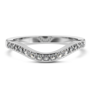 RHAPSODY 950 Platinum IGI Certified Diamond (VS/E-F) Ring 0.20 Ct.