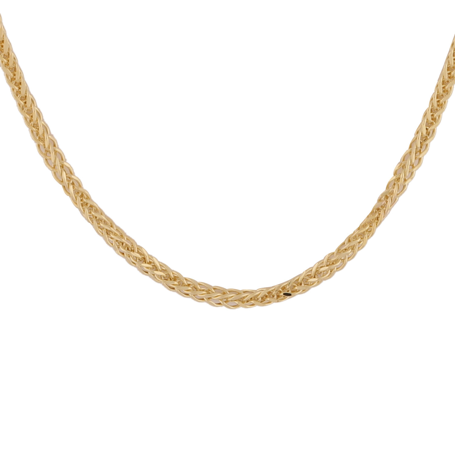 9K Yellow Gold Spiga Chain (Size 
