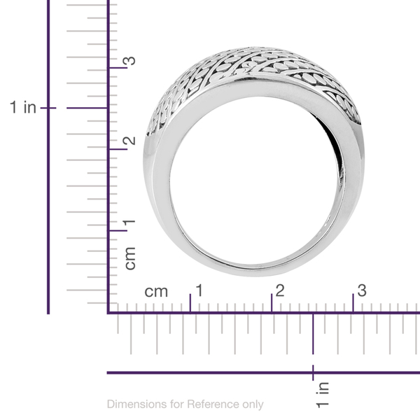 Thai Sterling Silver Ring, Silver wt 10.69 Gms.