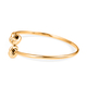 ILIANA 18K Yellow Gold Knot Bangle (Size 7), Gold Wt. 4.30 Gms
