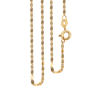 Vicenza Collection Chain Necklace in 9K Gold 18 Inch
