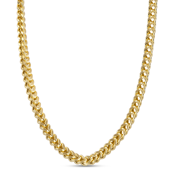One Time Close Out Deal - 9K Yellow Gold Franco Necklace (Size - 20), Gold Wt. 13.10 Gms