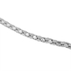 NY Close Out Deal -  Rhodium Overlay Sterling Silver Coryana Chain (Size - 20) with Lobster Clasp, Silver Wt. 6.80 Gms