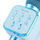 Multi Function - Rechargable Wireless Handheld Karaoke Bluetooth Microphone - Blue
