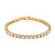 NY Close Out - 14K Yellow Gold INDEPENDENT LABORATORIES Certified Diamond (I1/G-H) Bracelet (Size 7)