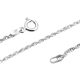 Sterling Silver Prince of Wales Chain (Size 20) With Spring Ring Clasp.