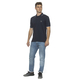 19V69 ITALIA by Alessandro Versace 100% Cotton Polo T-Shirt (Size L) - Navy