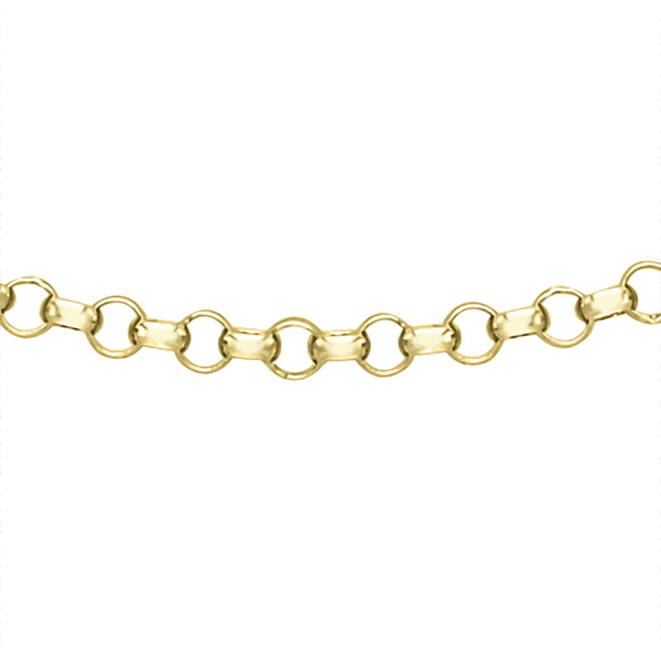 9K Yellow Gold Belcher Chain (Size 16), Gold Wt. 2.40 Gms