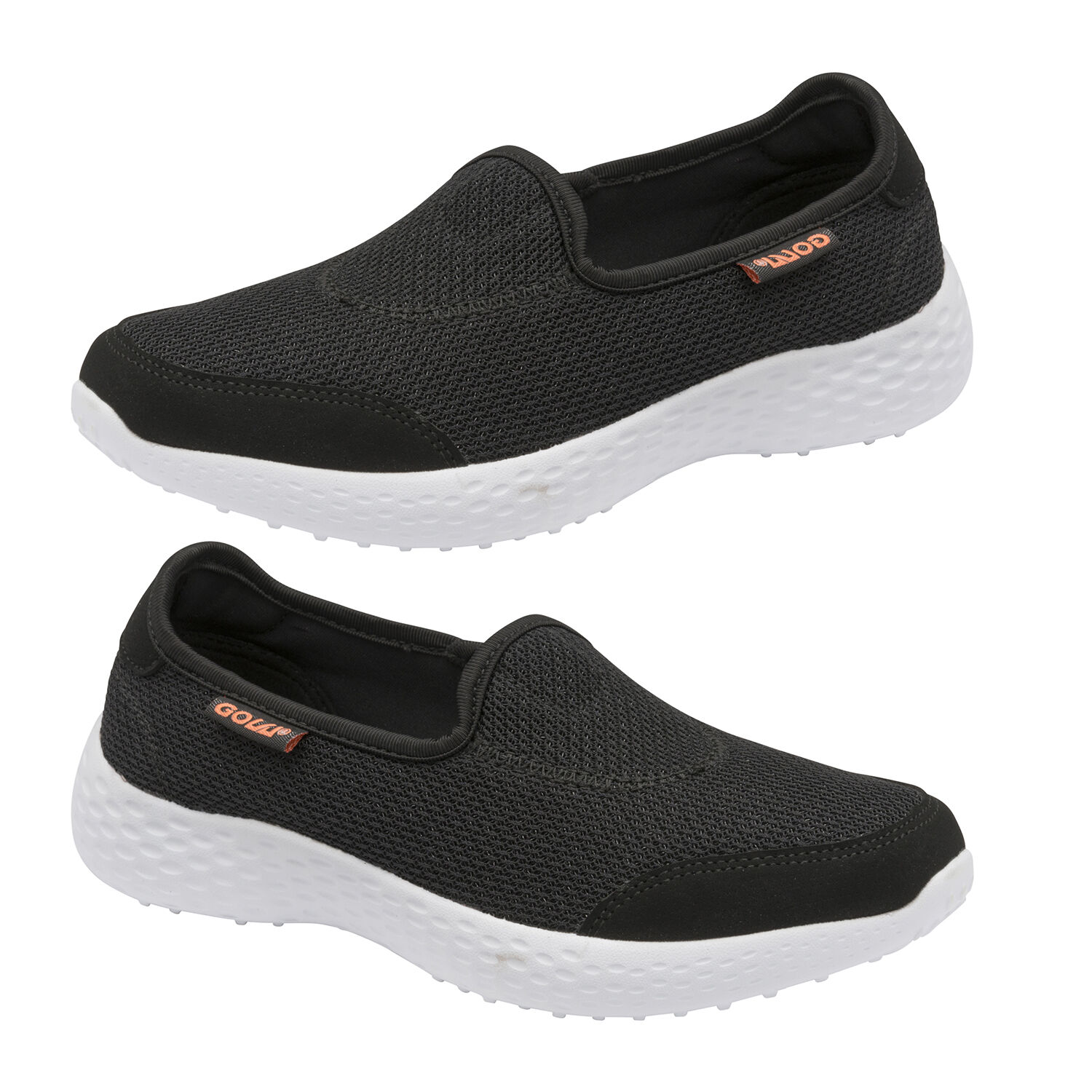 Gola San Luis Slip On Trainer in Black Colour
