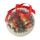 Set of 14 - Christmas Decorative Merry Christmas & Bells Balls with Ribbons in Gift Box