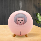 The Fifth Season - Cute Planet Cat Humidifier with 10ml Rose Fragrance Oil and Colour Changing LED L