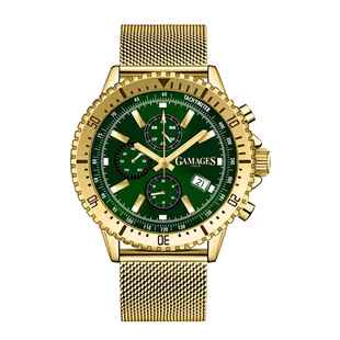 Monster Deal - GAMAGES OF LONDON Limited Edition Hand Assembled Dominance Automatic Gold Green