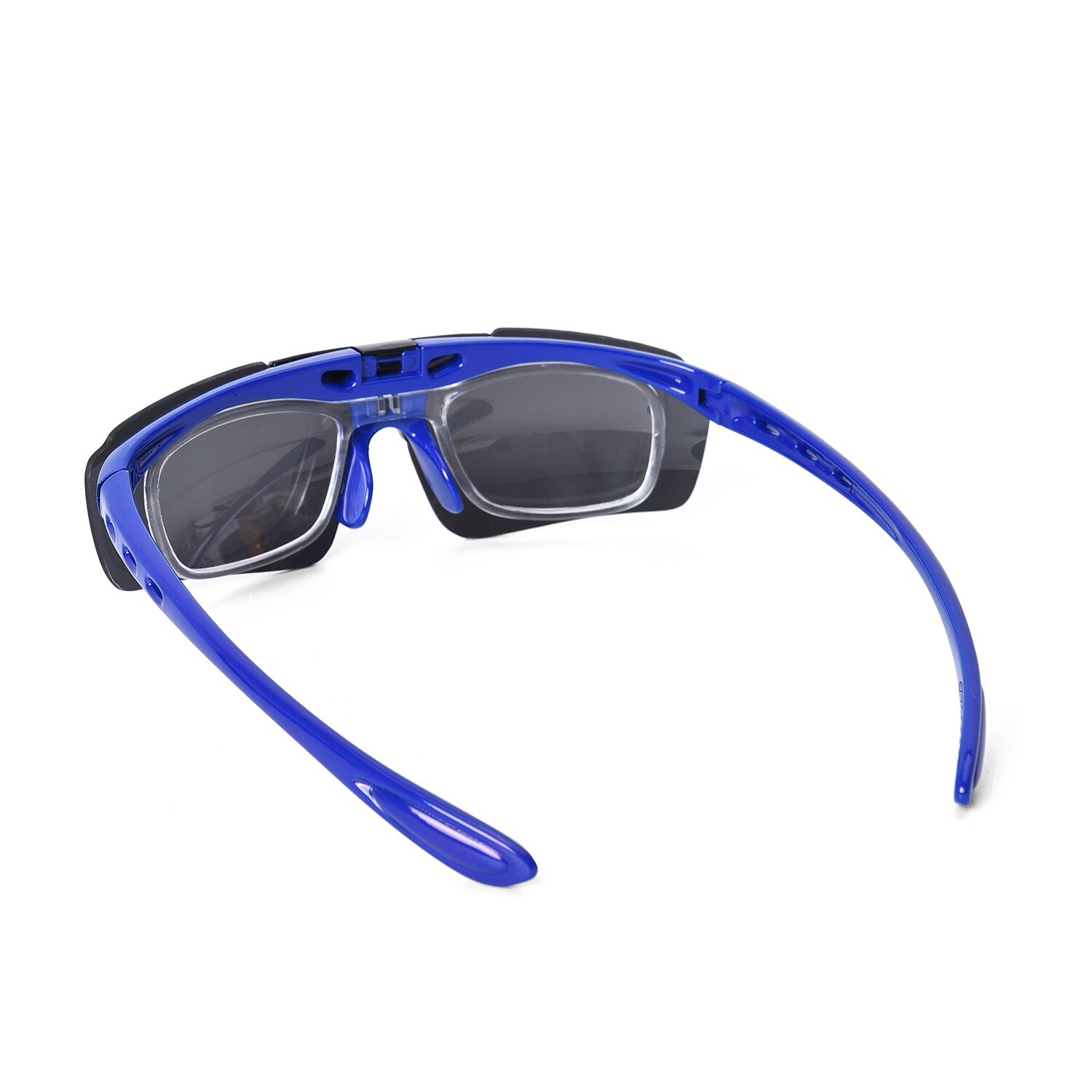 Set of 2 - Double-Layer Clamshell Design Reversible Sunglasses