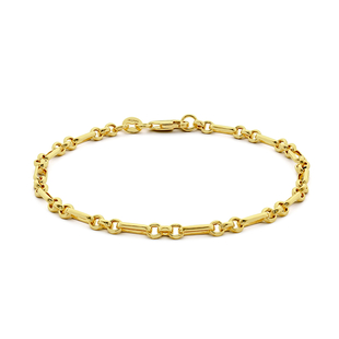 9K Yellow Gold  Bracelet,  Gold Wt. 2.1 Gms