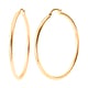 9K Yellow Gold Hoop Earrings