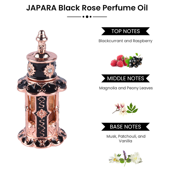 JAPARA - Black Rose Perfume Oil