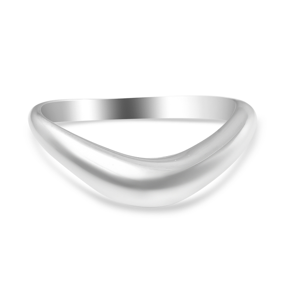 Rhodium Overlay Sterling Silver Ring