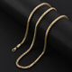 Close Out Deal-  9K Yellow Gold Spiga Necklace (Size - 20), Gold Wt. 9.00  Gms
