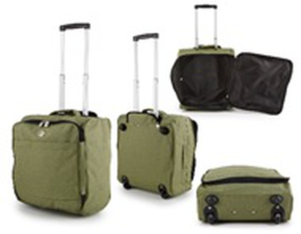 Green Cabin Bag with 55cm Extendable Arms