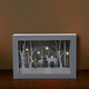 Christmas Theme Paper 3D Scene Light (2xAAA Battery Not Included) (Size 30x20x7Cm)
