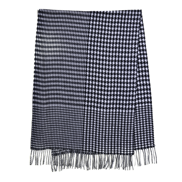 Knit Scarf100%Polyester Color - Black