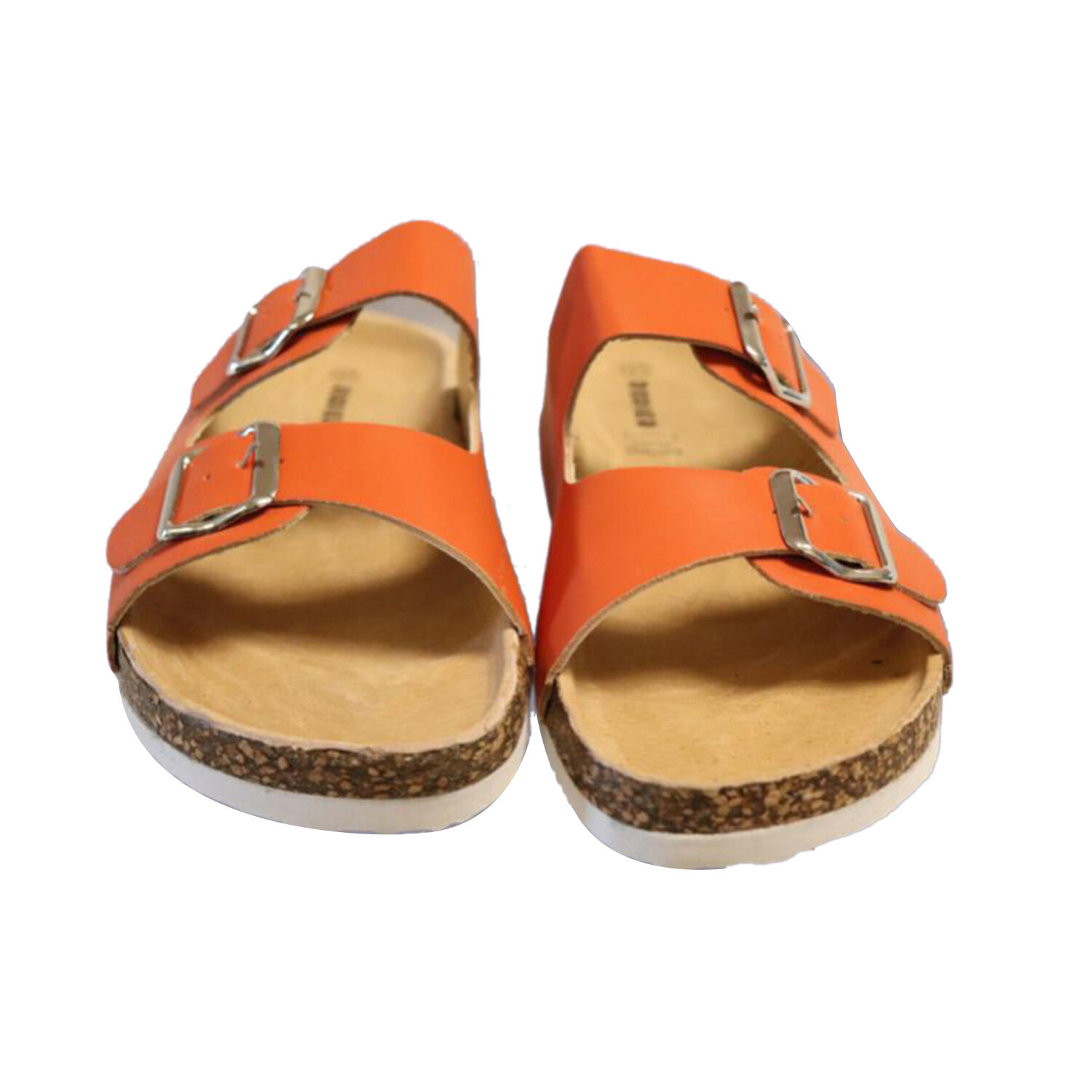 Hopeful Buckle Detailing Sandals - Orange