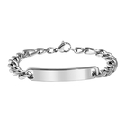 Bracelet (Size - 8) With Lobster Clasp in Stainless Steel