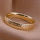 Close Out Deal- 9K Yellow Gold Diamond Cut Band Ring