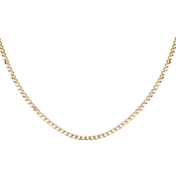 Hatton Garden Close Out - 9K Yellow Gold Link Necklace (Size - 20) With Lobster Clasp, Gold Wt. 4.09 Gms