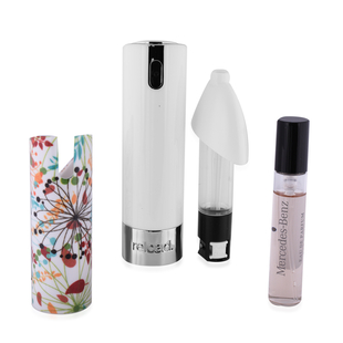 Reload Mini Perfume Spray White (Incl. Mercedes For Women - 5ml & Flowers Skin)