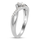 RACHEL GALLEY 950 IGI Certified White Platinum Diamond (VS/E-F) Ring 0.23 Ct.
