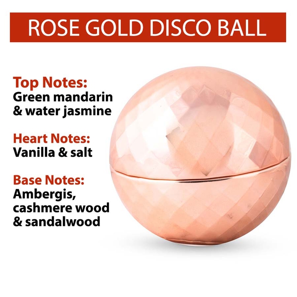 Disco Ball: Eau De Parfum (Rose Gold) - 100ml
