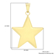 9K Yellow Gold Hollow Star Pendant