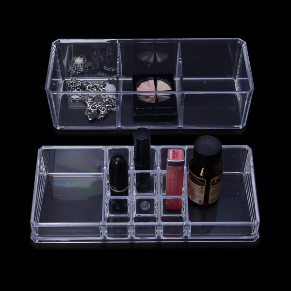 Transparent Cosmetic Organizer (Size 23x11x8.5 Cm)