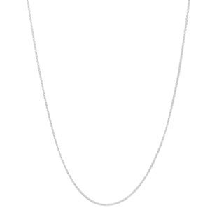 Sterling Silver Trace Chain (Size 16.5)