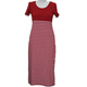 SUGARCRSIP Short Sleeve T-Shirt Maxi Dress in Red (Size L)