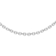Sterling Silver Trace Chain with Lobster Clasp (Size 16)