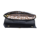 Hong Kong Closeout Collection Genuine Leather Snake Print Convertible Bag (Size 28x3x17cm) - Black & White