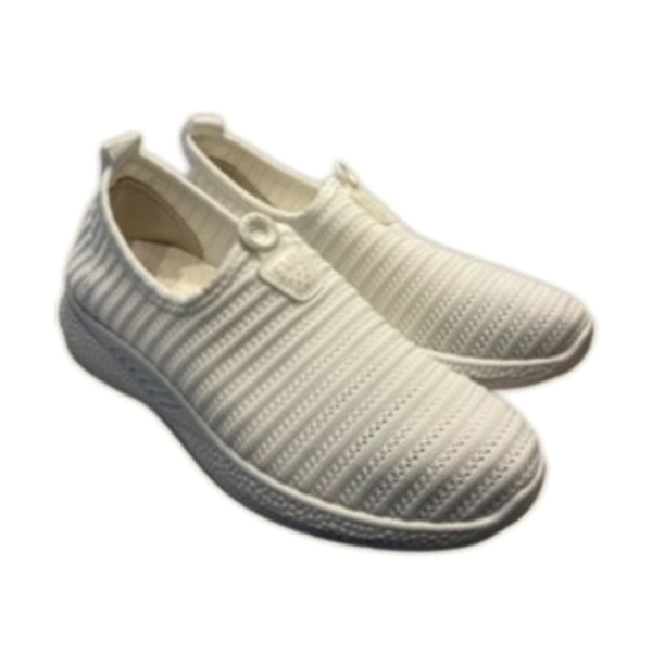 Womens Comfortable Slip-On Shoes (Size 3) - White