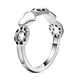 RACHEL GALLEY Amore Collection - Rhodium Overlay Sterling Silver Ring