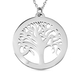 Tree of Life Necklace (Size - 20) in Silver Tone