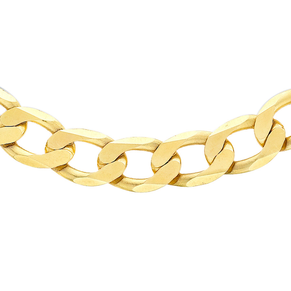 Close Out Deal Classic 1oz Italian 9K Y Gold Curb Chain (Size 20), Gold wt 32.70 Gms.