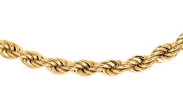 Close Out Deal 9K Y Gold Rope Chain (Size 20), Gold wt 5.60 Gms.